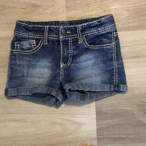 Kids denim shorts